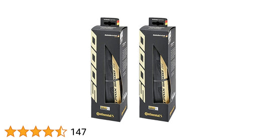 Continental Grand Prix 5000 Tire - 700 x 28, Clincher, Folding, Black/Cream, BlackChili, Vectran Breaker, LazerGrip, ACT