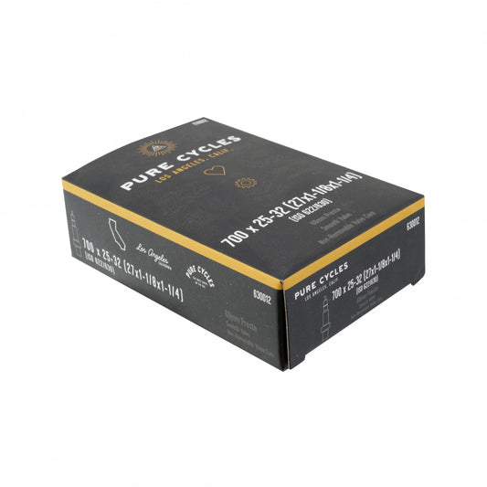 Pure Cycles presta valve tube standard 700x25-32 60mm valve