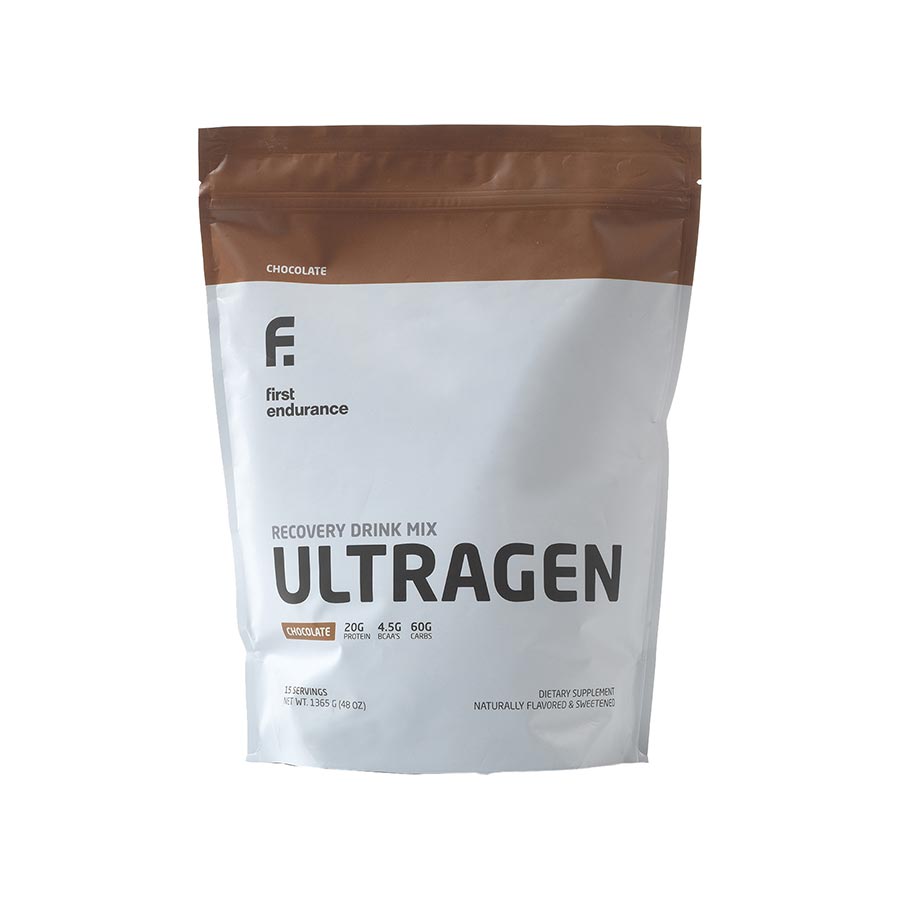 First Endurance Ultragen Recovery - Chocolate, 15 Servings