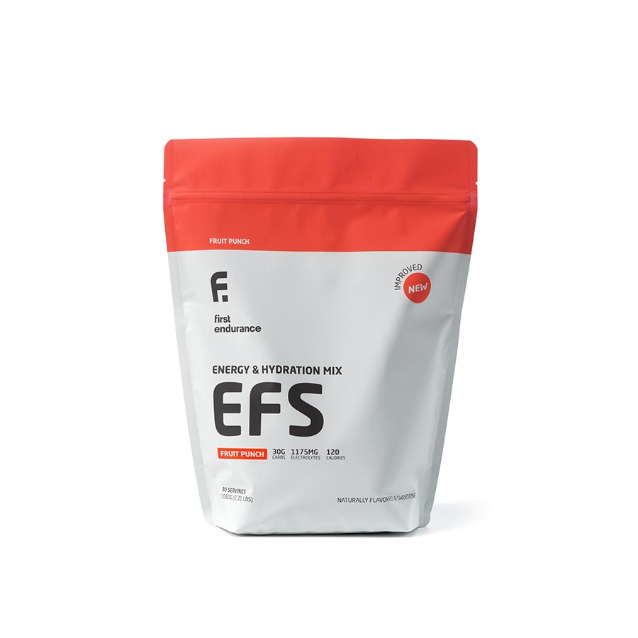 First Endurance EFS Drink Mix - Fruit Punch, 30 Serving Canister