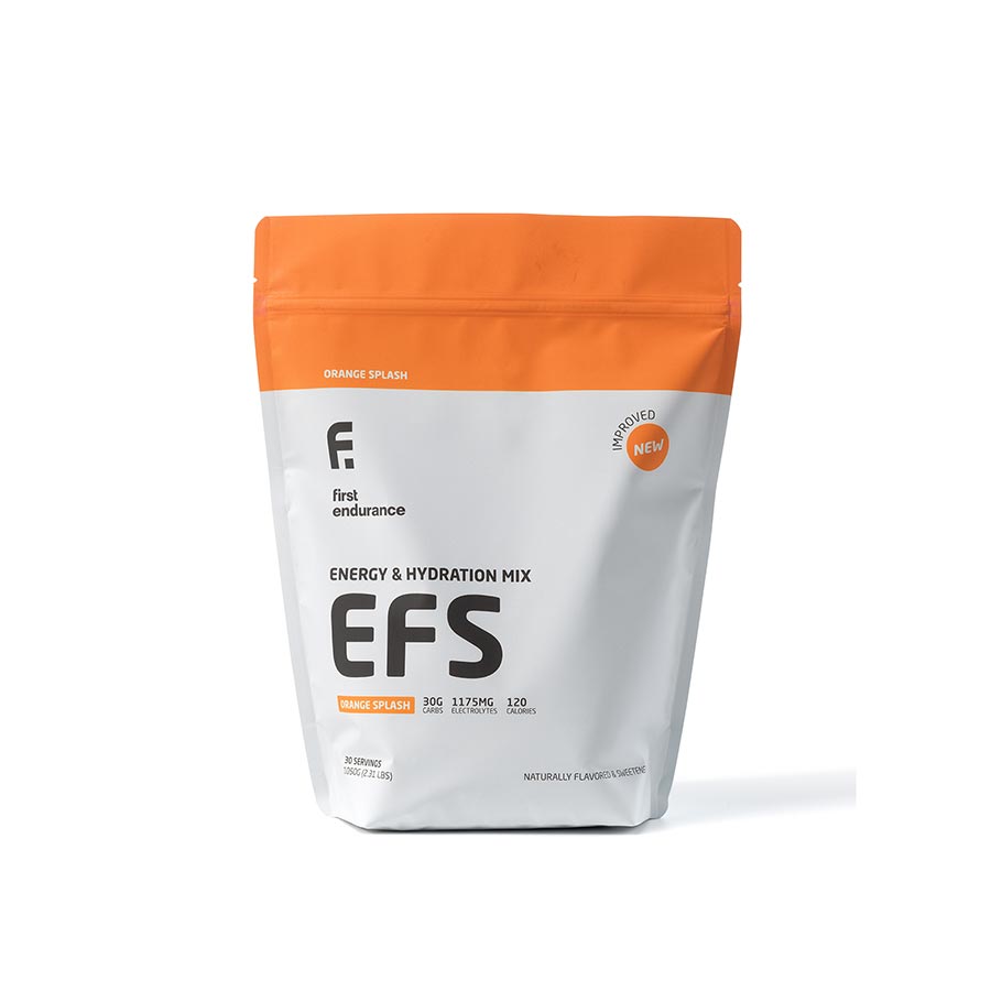 First Endurance EFS Drink Mix - Orange Splash, 30 Serving Canister
