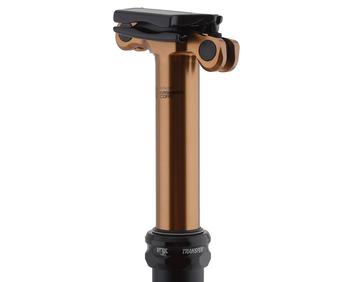 Fox Suspension Transfer Factory Kashima Dropper Seatpost (Black) (Internal Routing) (Remote Not Included) (30.9mm) (308.6mm) (100mm)