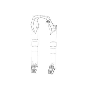 Lower Leg RVL 275 15 BLK