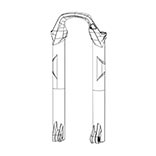 Lower Leg SID/RBA 2927+ DFBLK