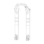 Lower Leg RVL 2927+B DFBLK