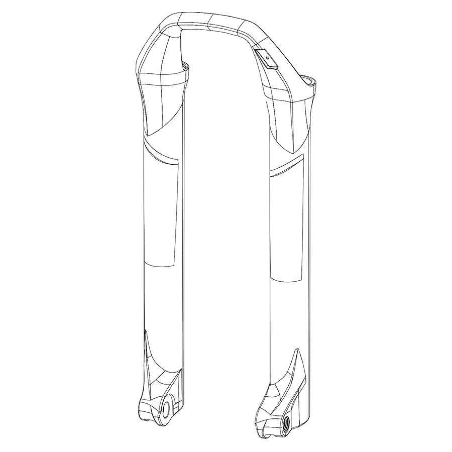 Lower Leg SID 2915 DFBLK B1