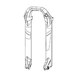 Lower Leg - Lyrik Ult 27 RED
