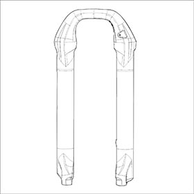 Lower Leg - 35G Fender
