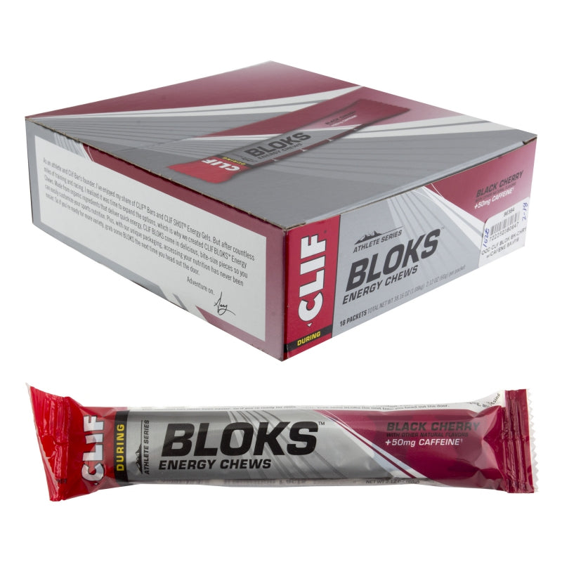 FOOD CLF BLOK BK-CHRY w/CAFENE  SINGLE