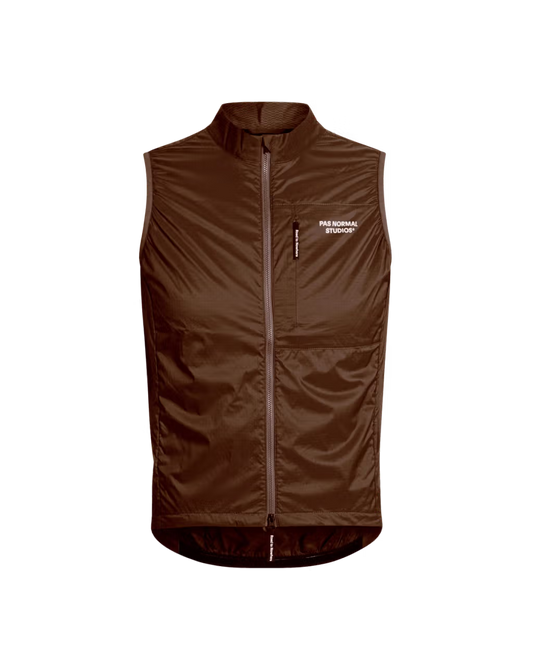 Pas Normal Studios Men's Essential Insulated Gilet Light brown
