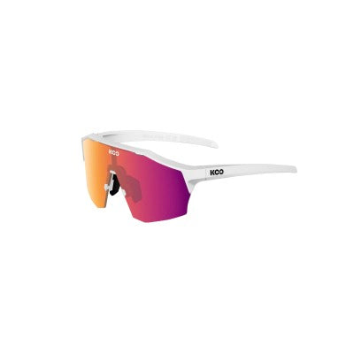 KOO ALIBI-White Matt Photochromic Fuchsia-Large