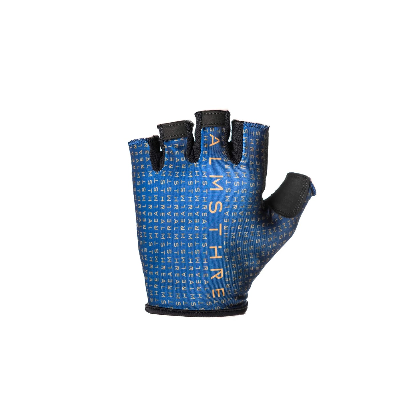 ALMSTHRE Padded Short Finger Golve, Cosmic Blue  LG