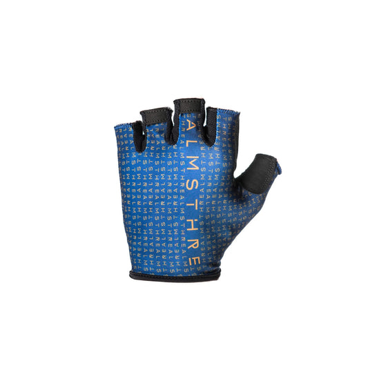 ALMSTHRE Padded Short Finger Golve, Cosmic Blue  LG