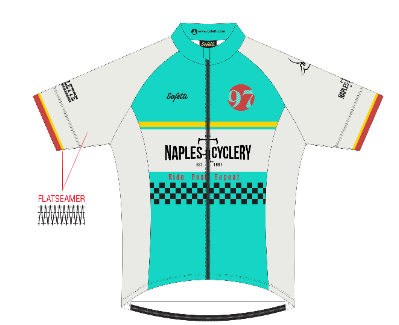 CMC CLUB FIT MEN SHORT SLEEVE NAPLES CYCLERY HERITAGE DESING