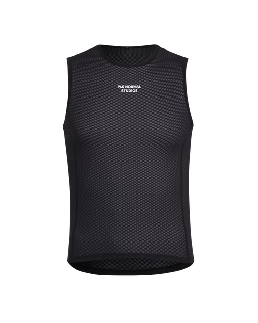 Men's Sleeveless Base Layer - Black