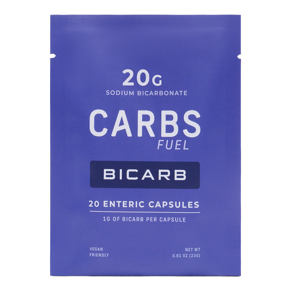 CARBS FUEL BICARB 20g