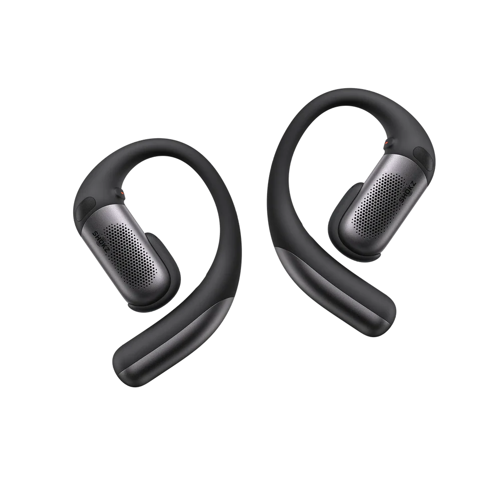 Shokz - OpenFit Pro Open-Ear True Wireless Bluetooth Active Noise Reduction Earbuds - Black