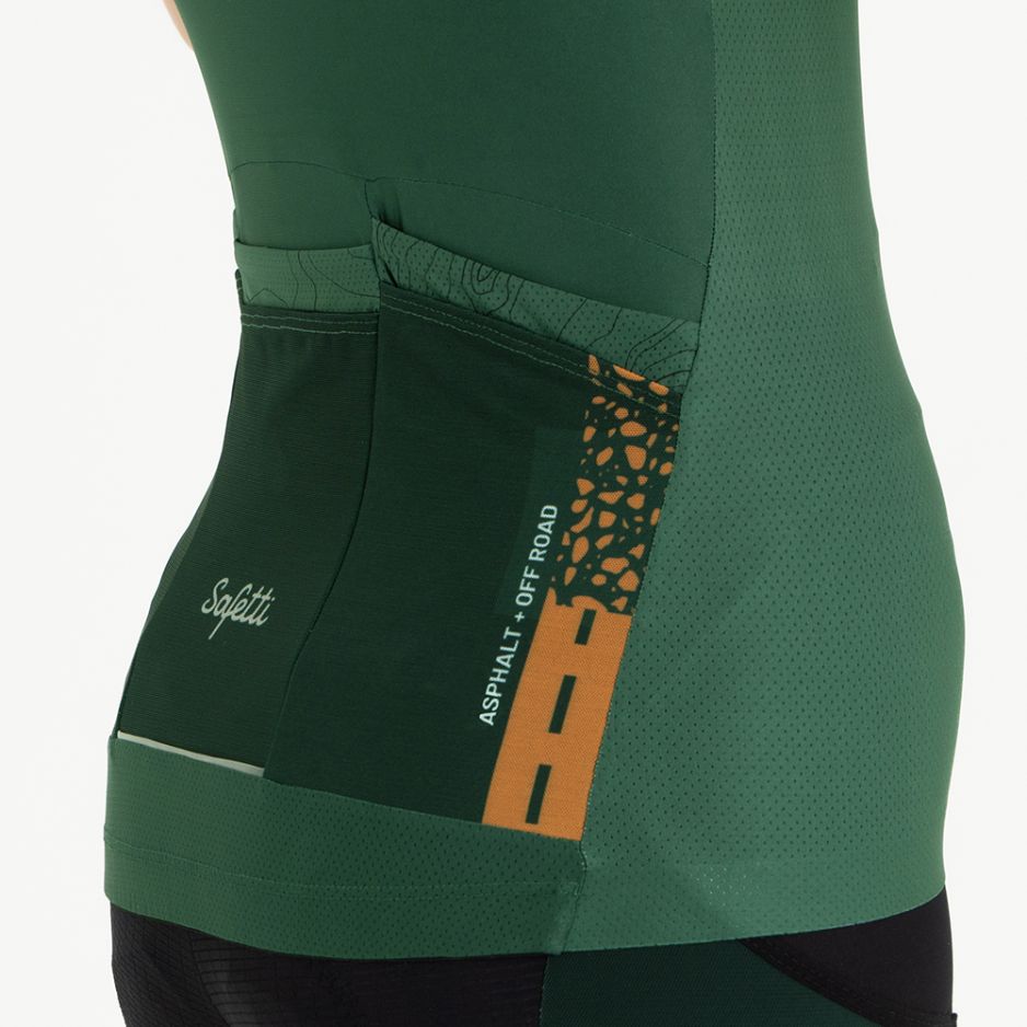 WOMEN'S FOREST SHORT SLEEVE CYCLING JERSEY