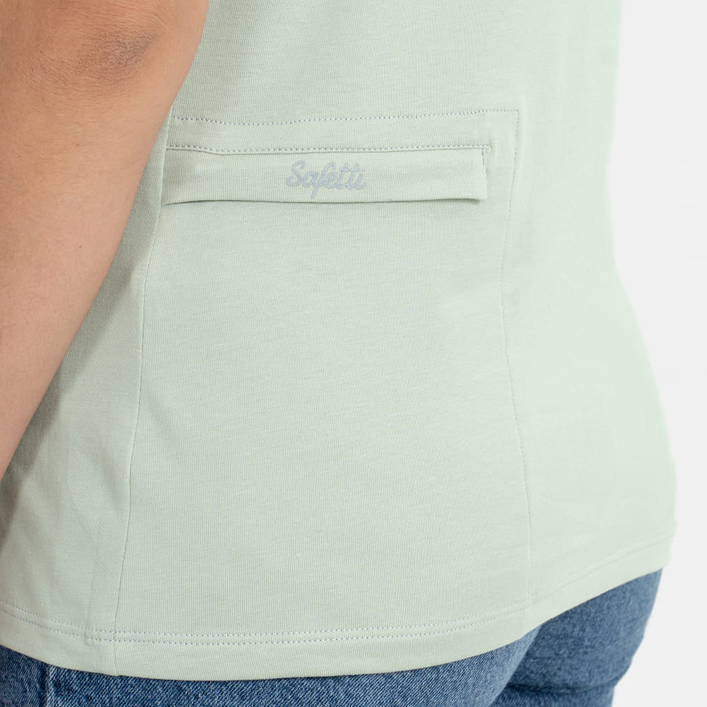 SAFETTI TOY COLOMBIA WOMEN'S SHORT SLEEVE LIFESTYLE SHIRT