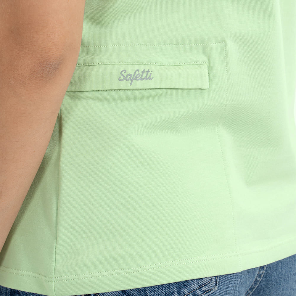 SAFETTI TOY MINT SHORT SLEEVE LIFESTYLE SHIRT FOR WOMEN