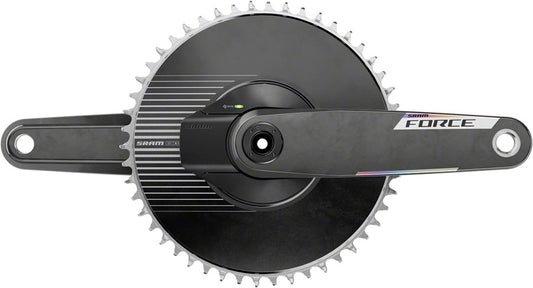 SRAM Force 1 AXS Power Meter Crankset - 165mm, 12-Speed, 50t Aero PM Chainring, 8-Bolt Direct Mount, DUB Spindle, Carbon, E1
