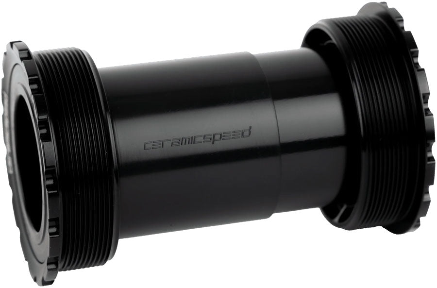 CeramicSpeed BB ALPHA Bottom Bracket - T47, 86mm, For SRAM DUB Spindle, Gravel, Black