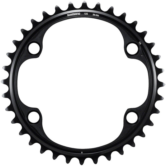 Shimano Dura-Ace FC-R9200 12-Speed Chainring - 36t, Asymmetric 110 BCD, Black, NH (Copy)