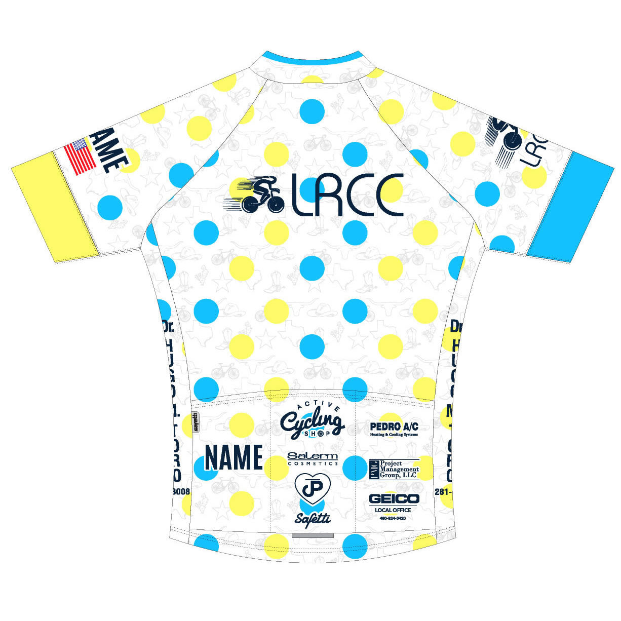 LR'25 - Classic Events Short Sleeve Cycling Jersey. Women