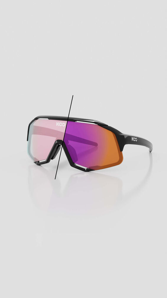 KOO DEMOS-Black Fuchsia Photochromic Mirror