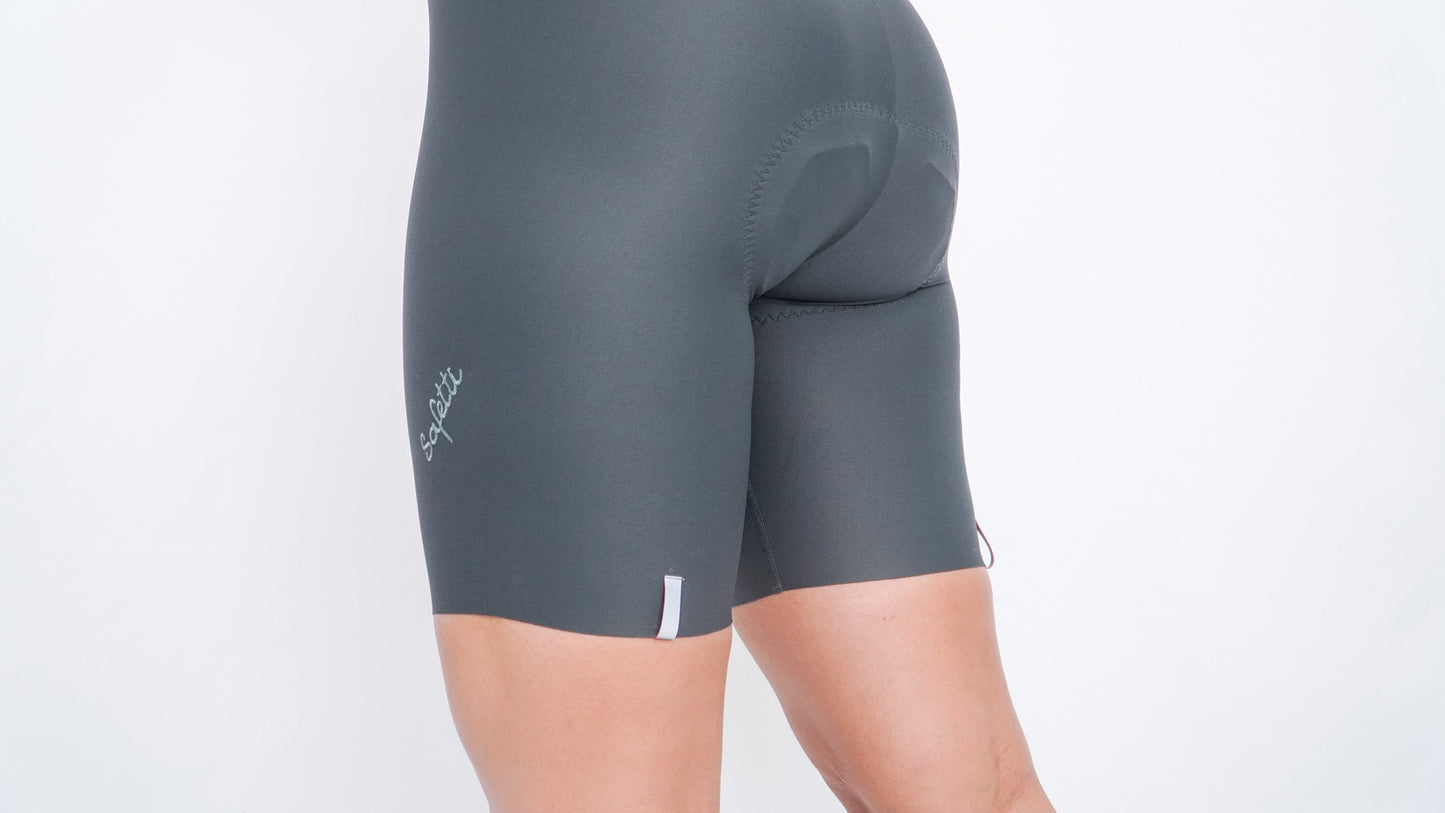 Pre-order Toscana 2.0+ Grigio Cycling Bib shorts. Women