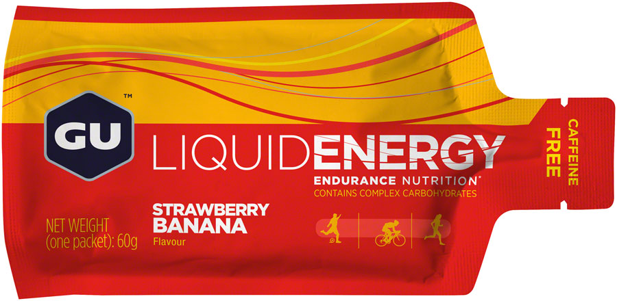 Liquid Energy Gel, Strawberry Banana SINGLE