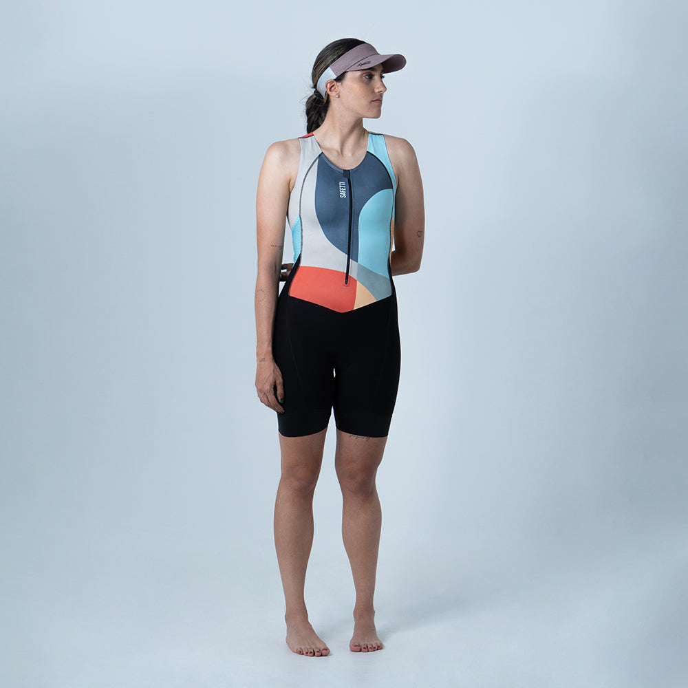 WOMEN'S FUSION TRIATHLON SLEEVE JUMPSUIT