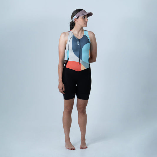 WOMEN'S FUSION TRIATHLON SLEEVE JUMPSUIT