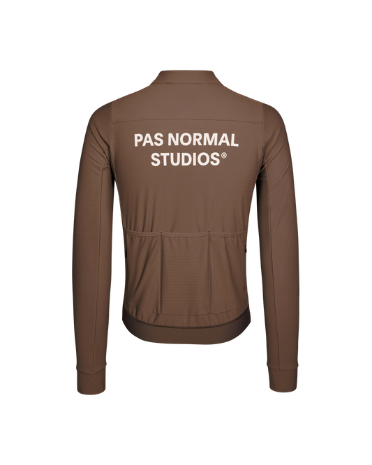 Pas Normal Studios Men's Essential Long Sleeve Jersey Light Brown