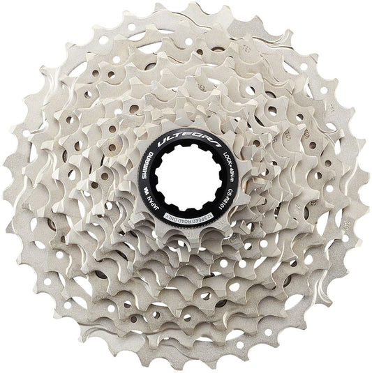 Shimano Ultegra CS-R8101 Cassette - 12-Speed, 11-34t, Silver