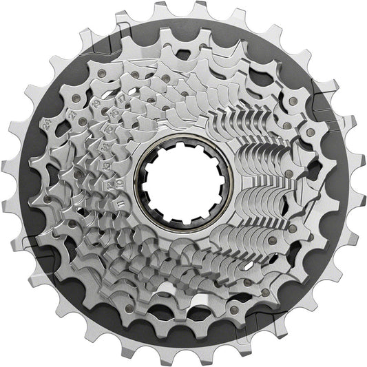 SRAM Force XG-1270 Cassette - 12-Speed, 10-28t, Silver, For XDR Driver Body, E1