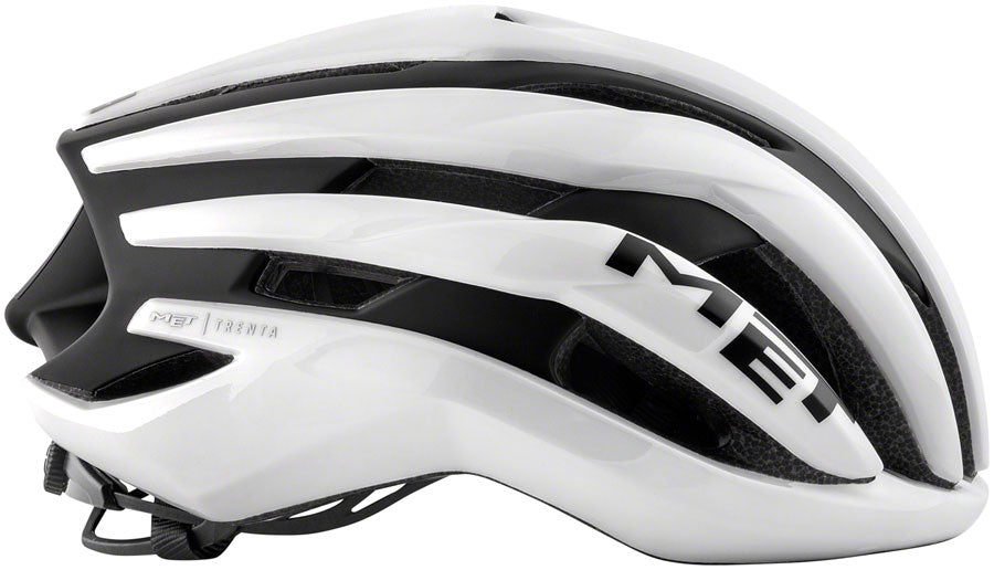 MET Trenta MIPS Helmet - White/Black, Matte/Glossy
