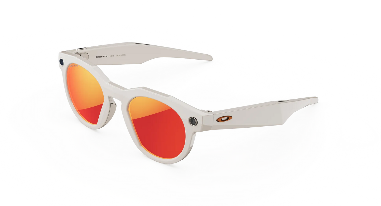 Oakley HSTN warm grey Prizm Ruby lenses.