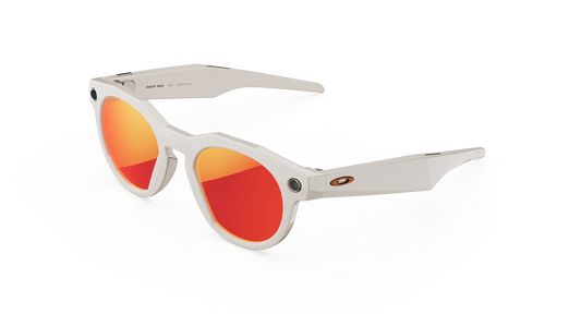 Oakley HSTN warm grey Prizm Ruby lenses.