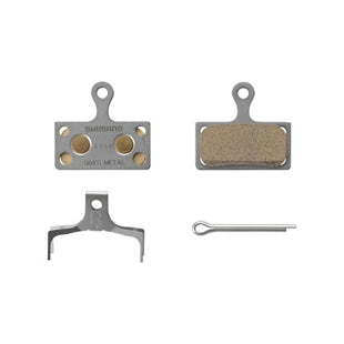 SHIMANO G04TI METAL PAD W/O FIN, W/SPRING, W/SPLIT PIN, 1 PAIR
