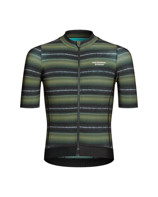 Pas Normal Studios Men's Essential Jersey Light Olive Stripe