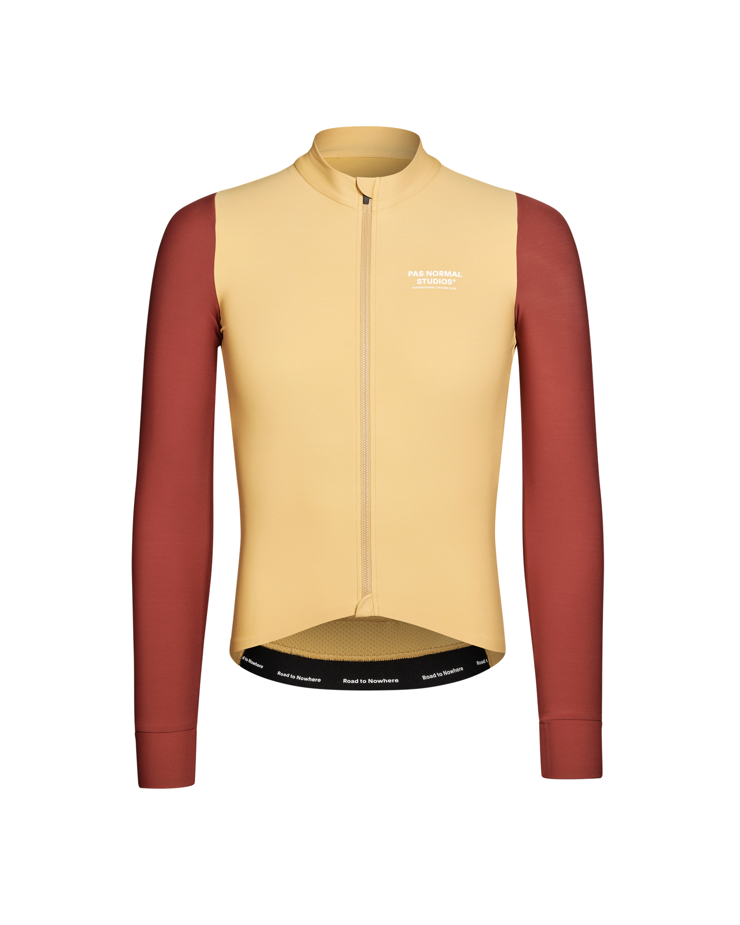Pas Normal Studios Men's Mechanism Long Sleeve Jersey Camel / Marron