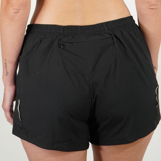 WOMEN'S SOLID COLOR MEZZANOTTE RUNNING SHORTS