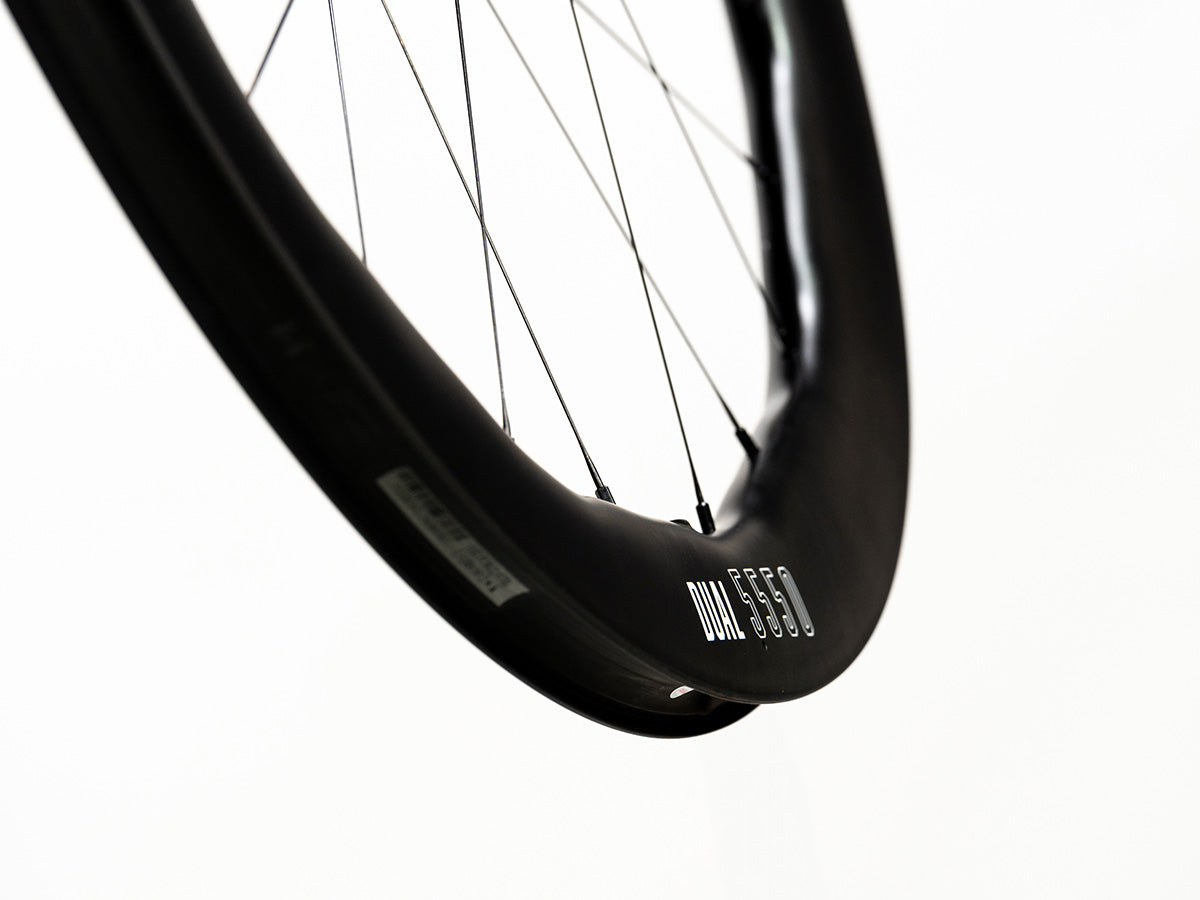 DUAL 5550 EVO Disc Brake, Black decal, DT Swiss 240 EXP  CL, Black, SHIMANO