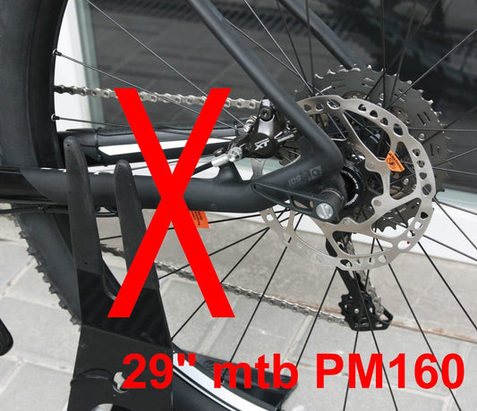 BIKE STAND 29'ER BLACK, 29 AND 700C