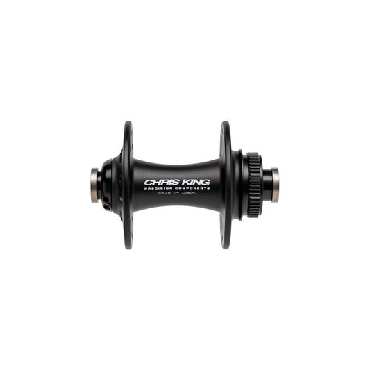 Chris King R45D Front Hub - 12 x 100mm, Center-Lock, Matte Black, 24H, Ceramic