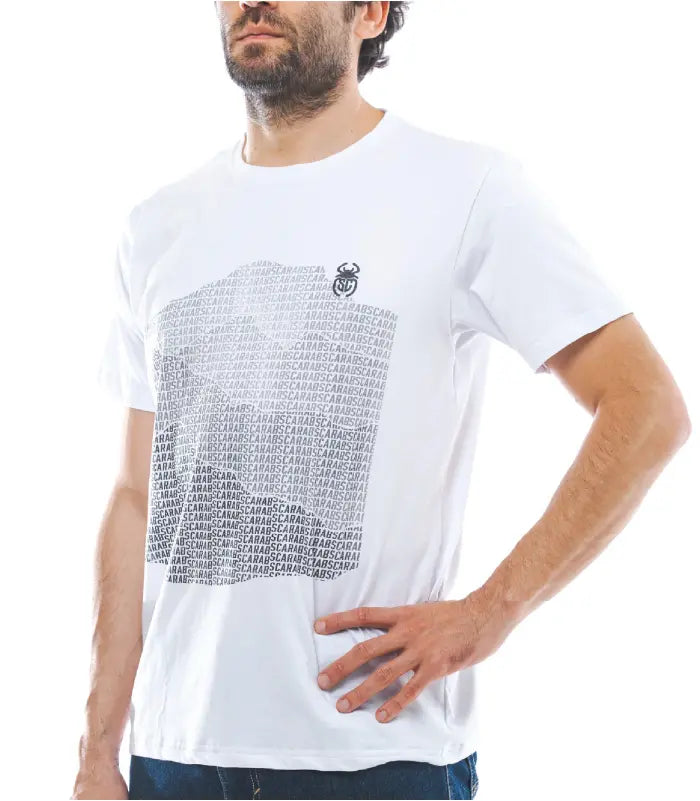 SCARAB Montaña White T-shirt Medium
