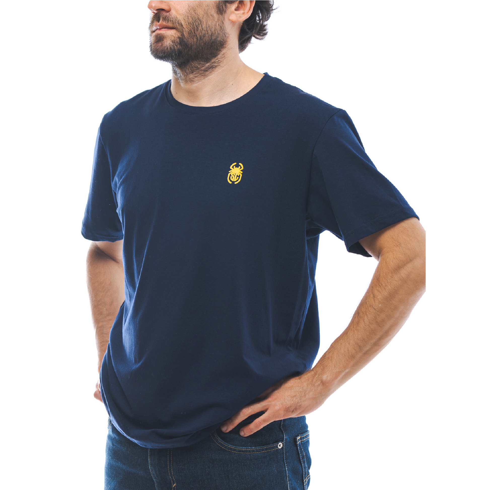 SCARAB Classic T-Shirt Blue Large