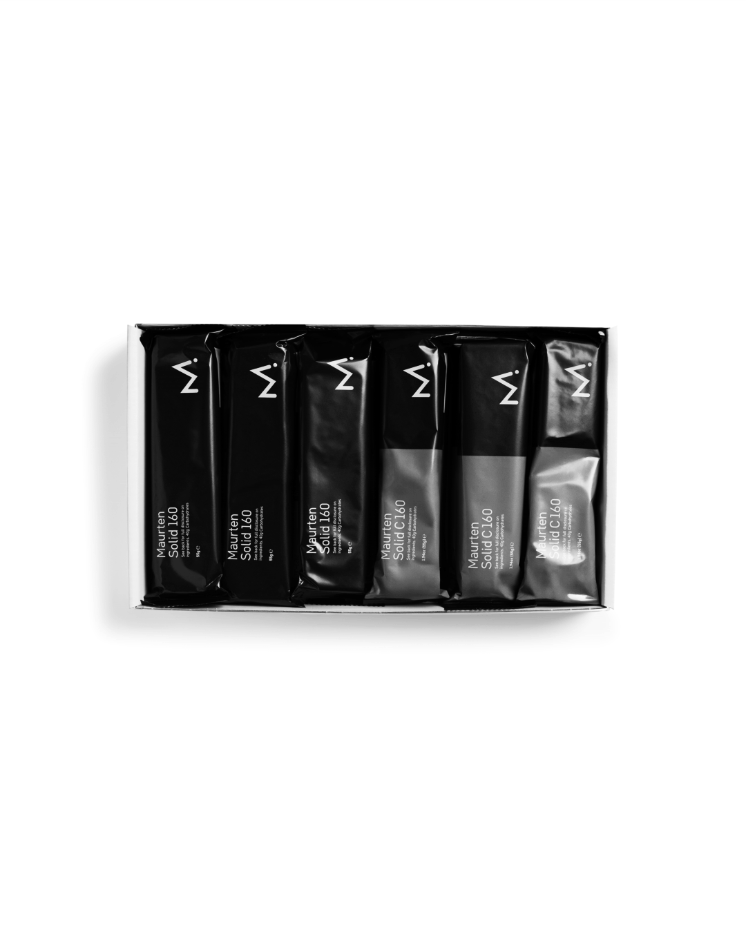 MAURTEN SOLID 160 MIX, Box of 12 PCS (US/CA) COCOA single