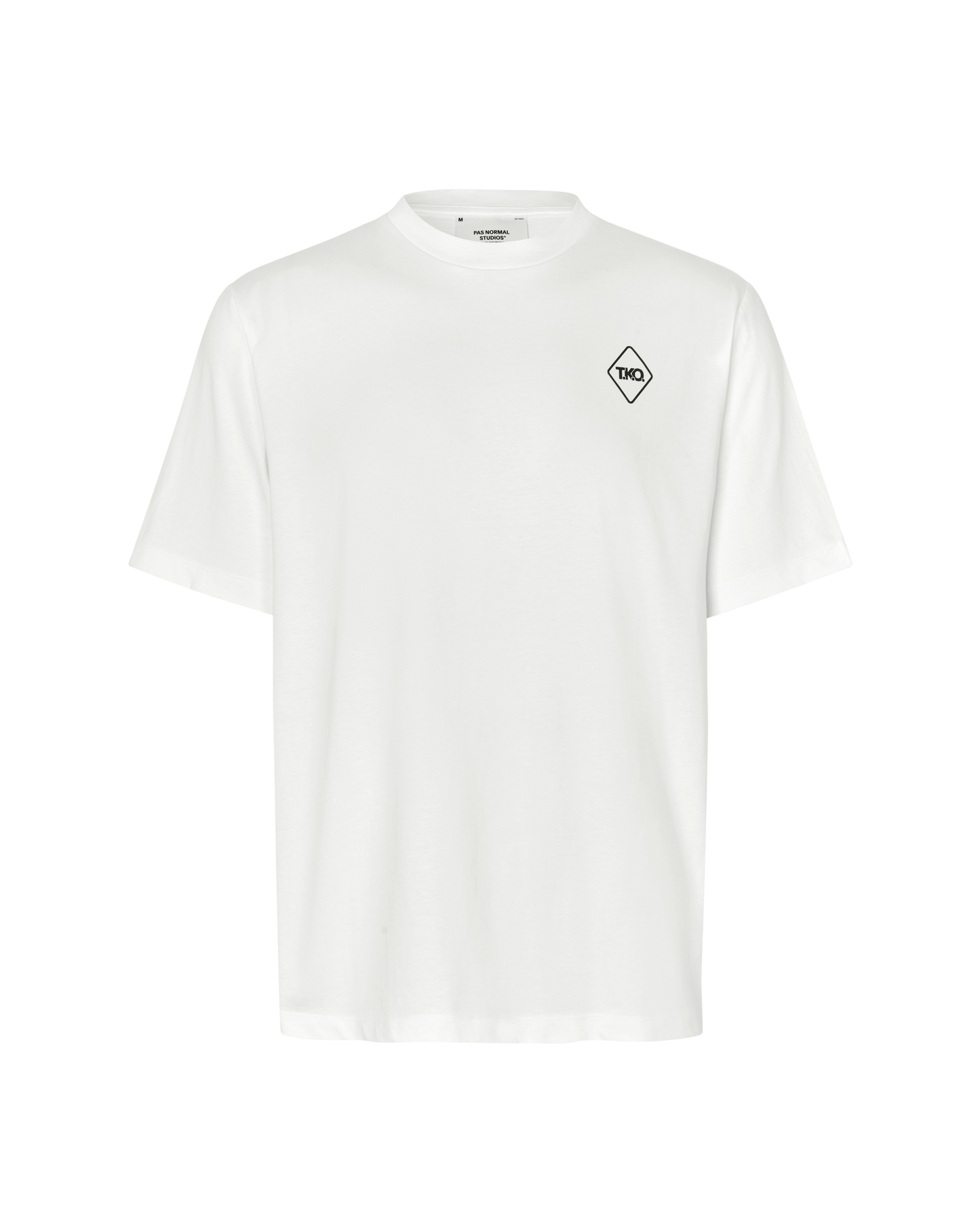 T.K.O. Off-Race Graphic T-Shirt- White